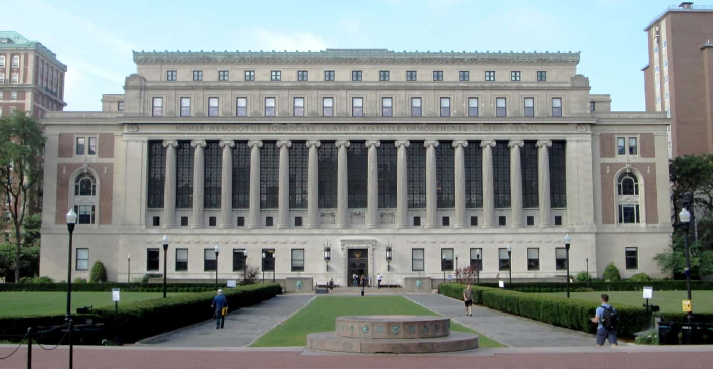 Butler Library at Columbia University